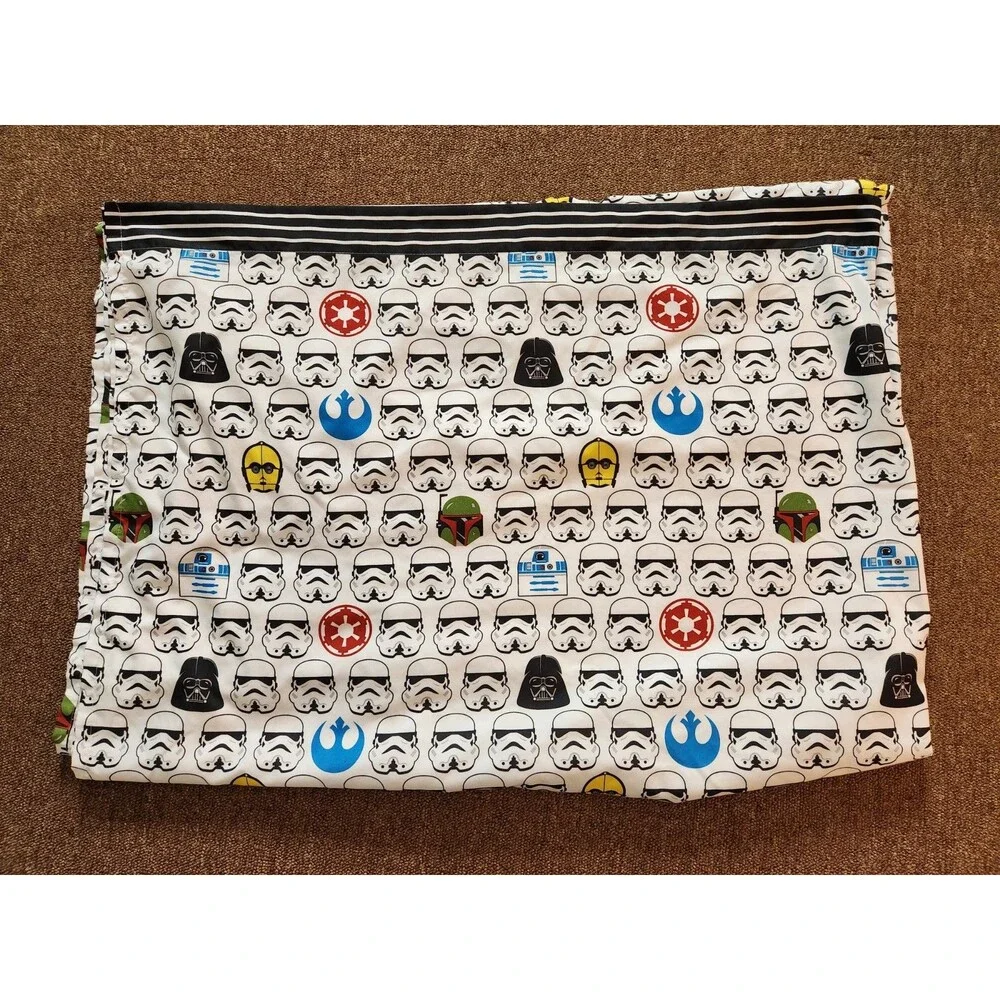 Kohls Star Wars Twin Sheet & Double Sided Pillow Cases, Light & Dark Side